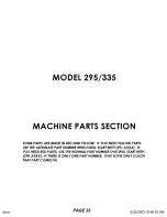 Preview for 24 page of Tomcat 295 Operator And Parts Manual