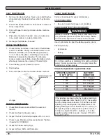 Preview for 20 page of Tomcat VR Operating Instructions Manual