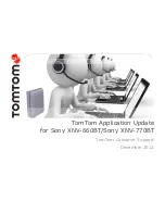 TomTom Application Update User Manual preview