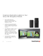 Preview for 2 page of TomTom Application Update User Manual
