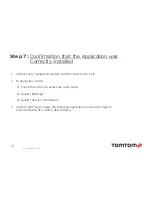 Preview for 10 page of TomTom Application Update User Manual