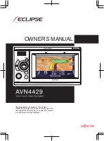 Preview for 1 page of TomTom Eclipse AVN4429 Owner'S Manual