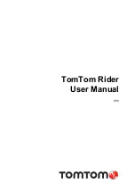 TomTom Rider 400 User Manual preview