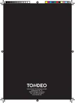 Preview for 60 page of TONDEO 32504 Operating Instructions Manual