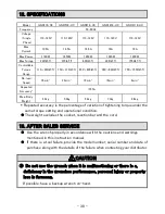 Preview for 31 page of Tone GNR121E-UC Instruction Manual