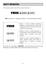 Preview for 3 page of Tone US-221EZ Instruction Manual