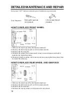 Preview for 20 page of Tonka DUMP TRUCK Owner'S Manual