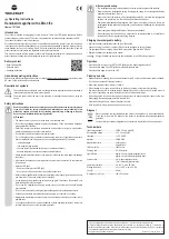 Preview for 2 page of TOOLCRAFT 1511640 Operating Instructions