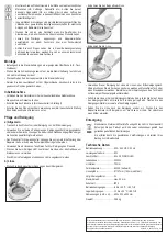 Preview for 2 page of TOOLCRAFT 2250947 Operating Instructions Manual