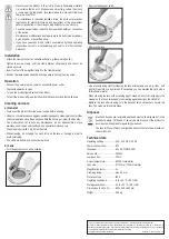 Preview for 4 page of TOOLCRAFT 2250947 Operating Instructions Manual