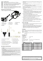 Preview for 2 page of TOOLCRAFT 2266844 Operating Instructions Manual