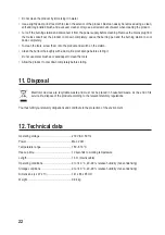 Preview for 22 page of TOOLCRAFT 2290938 Operating Instructions Manual