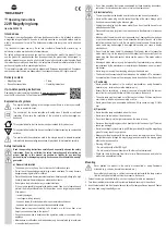 Preview for 3 page of TOOLCRAFT 2435419 Operating Instructions Manual