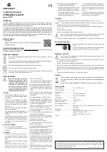 Preview for 2 page of TOOLCRAFT TO-6394491 Operating Instructions