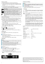 Preview for 2 page of TOOLCRAFT TO-7337448 Operating Instructions Manual