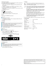 Preview for 4 page of TOOLCRAFT TO-7337448 Operating Instructions Manual