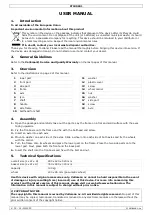 Preview for 3 page of Toolland ST100601 User Manual