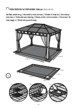 Preview for 24 page of toolport PARADISE Deluxe 3 m x 4 m Assembly Instructions Manual