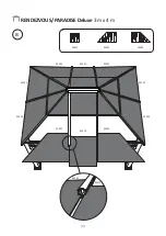 Preview for 33 page of toolport PARADISE Deluxe 3 m x 4 m Assembly Instructions Manual