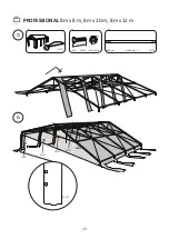 Preview for 28 page of toolport PROFESSIONAL 8 m x 8 m Assembly Instructions Manual