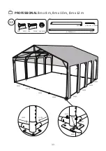 Preview for 33 page of toolport PROFESSIONAL 8 m x 8 m Assembly Instructions Manual