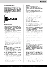 Preview for 17 page of Toolson 5905103958 Translation From The Original Instruction Manual