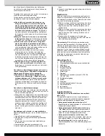 Preview for 29 page of Toolson DWS225DC Operating Manual