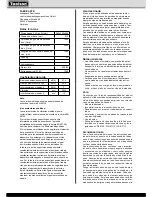 Preview for 50 page of Toolson DWS225DC Operating Manual