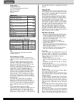 Preview for 74 page of Toolson DWS225DC Operating Manual