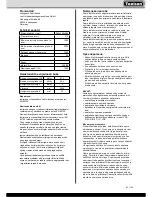 Preview for 87 page of Toolson DWS225DC Operating Manual