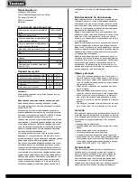 Preview for 124 page of Toolson DWS225DC Operating Manual