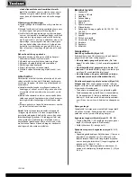 Preview for 134 page of Toolson DWS225DC Operating Manual