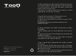 Preview for 42 page of TOOQ 8433281011366 User Manual