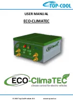 TOP-COOL ECO-CLIMATEC User Manual preview