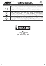 Preview for 14 page of Toparc COB 35W Manual