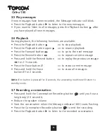 Preview for 30 page of Topcom ORFEO 150 User Manual