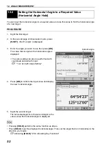 Preview for 60 page of Topcon Sokkia FX Series Operator'S Manual