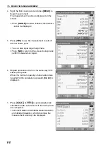 Preview for 76 page of Topcon Sokkia FX Series Operator'S Manual