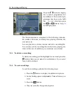 Preview for 58 page of Topfield TF 5000 PVRt User Manual