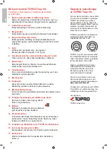 Preview for 4 page of TOPRO 814600-113060 User Manual