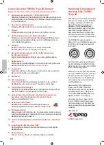 Preview for 24 page of TOPRO 814600-113060 User Manual