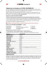 Preview for 4 page of TOPRO 815020-125000 User Manual