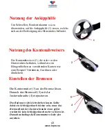 Preview for 43 page of TOPRO Troja Walker User Manual