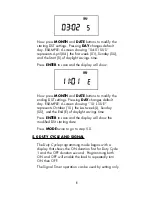 Preview for 6 page of Tork DGS100A Instruction Manual