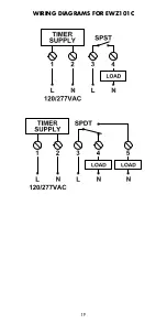 Preview for 21 page of Tork EWZ101C Instruction Manual