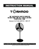 Tornado HI-FAN-30POF- WR-1P Quick Start Manual preview