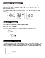 Preview for 3 page of Tornado HI-FAN-W16DIGIT-1P Instruction Manual