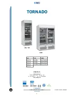 Preview for 1 page of Tornado Tornado 100 RV TB-TB Use And Maintenance Manual