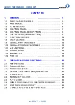 Preview for 3 page of tornos DECO 13a Quick Reference