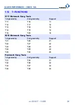 Preview for 26 page of tornos DECO 13a Quick Reference